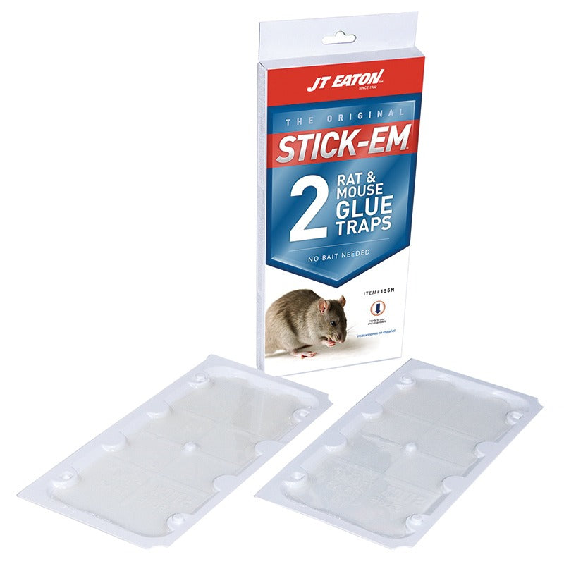 Stick-EM Rat Size Glue Trap 155N (2 pack)