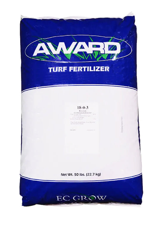 EC Grow 18-0-3 All Purpose Organic Blended Turf Fertilizer bag (50 lbs)