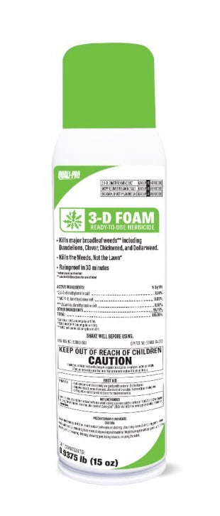 herbicide antifoam 3-D Foam Herbicide: Effective, Fast-Acting Broadleaf Weed Control