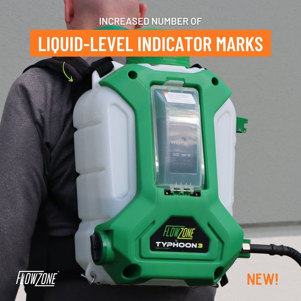 Flowzone Typhoon 3 Battery Powered Backpack Sprayer (4-Gallon)