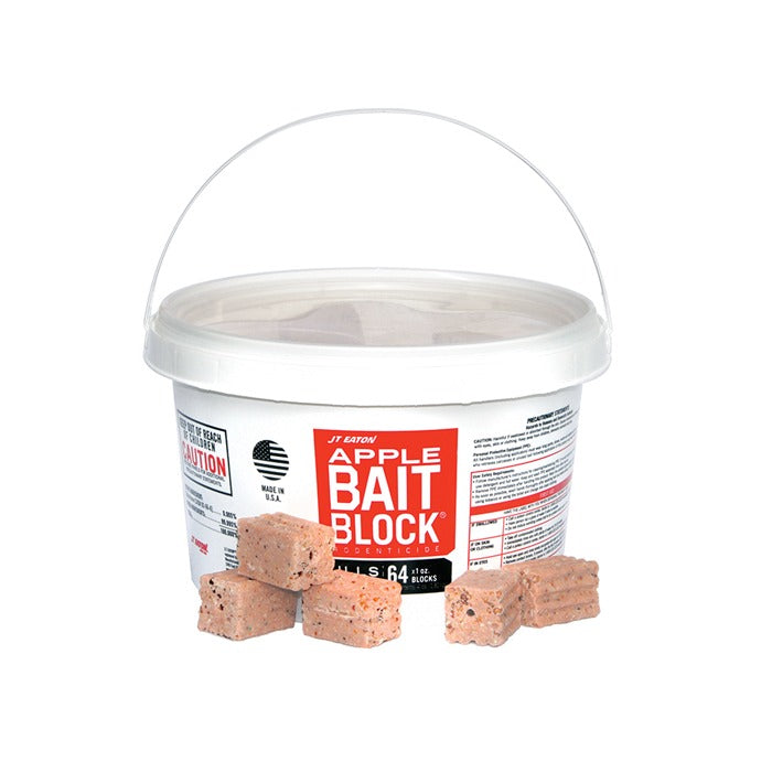 JT Eaton Apple Bait Block Rodenticide 704-AP bucket (4 lbs)