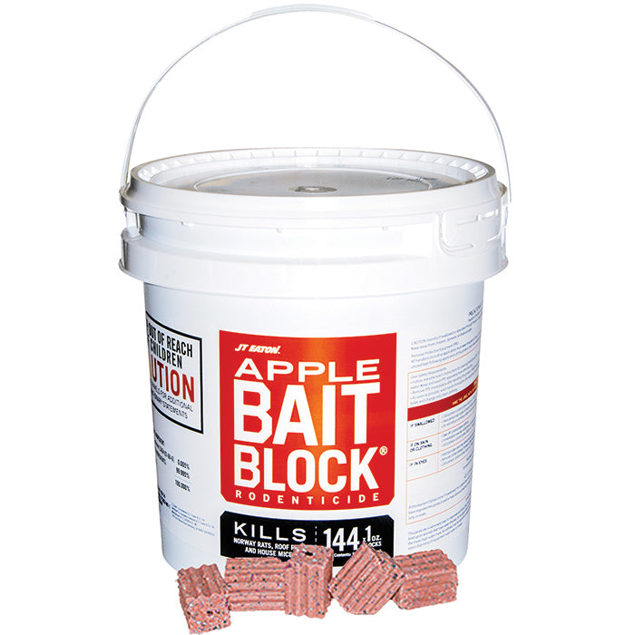 JT Eaton Apple Bait Block Rodenticide 709-AP bucket (9 lbs)