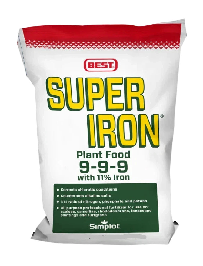 9-9-9 Super Iron Fertilizer (Best) bag (50 lbs)
