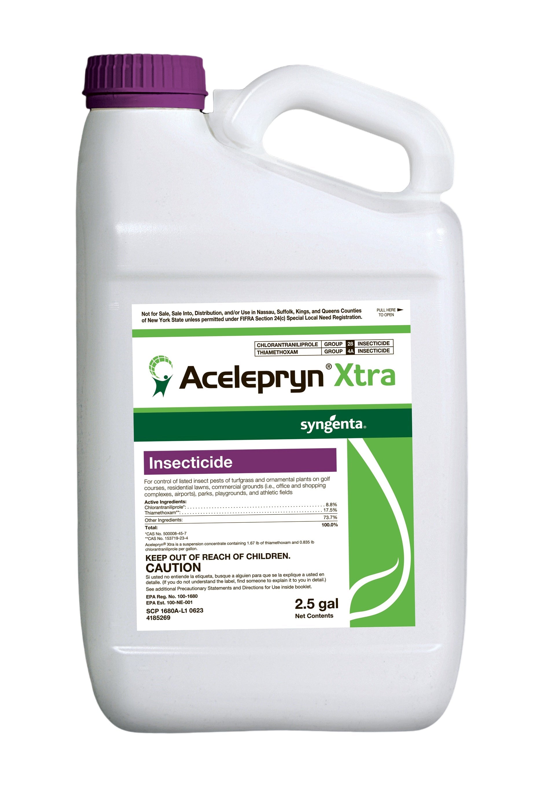 Acelepryn Xtra Insecticide jug (2.5 gal) - simple