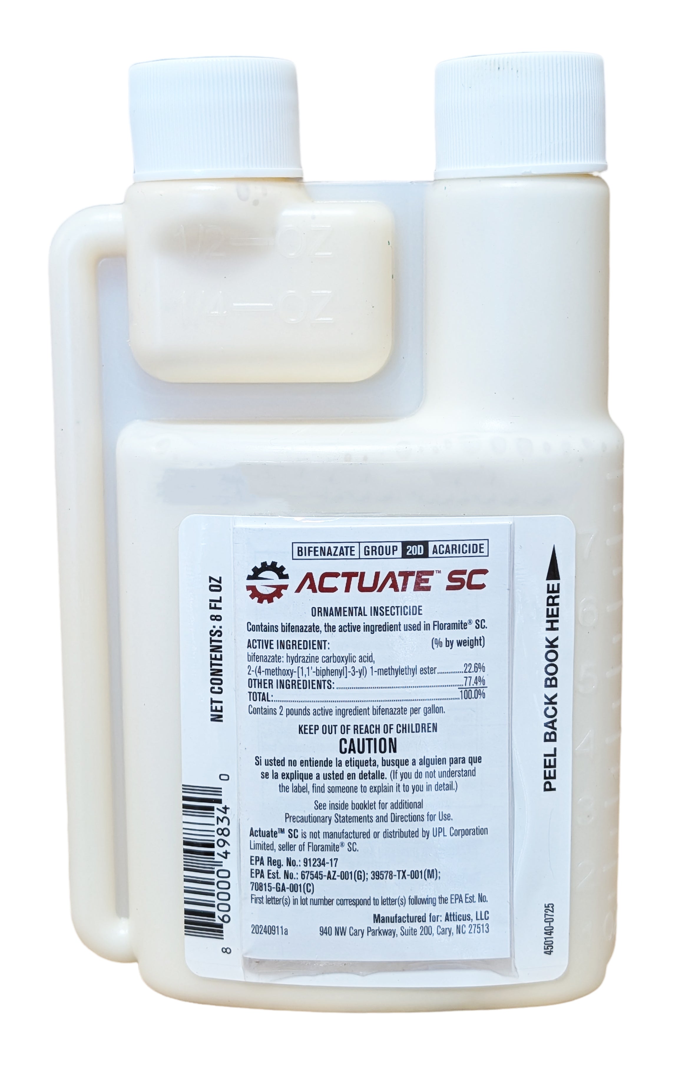 Actuate SC Miticide bottle (8 oz)