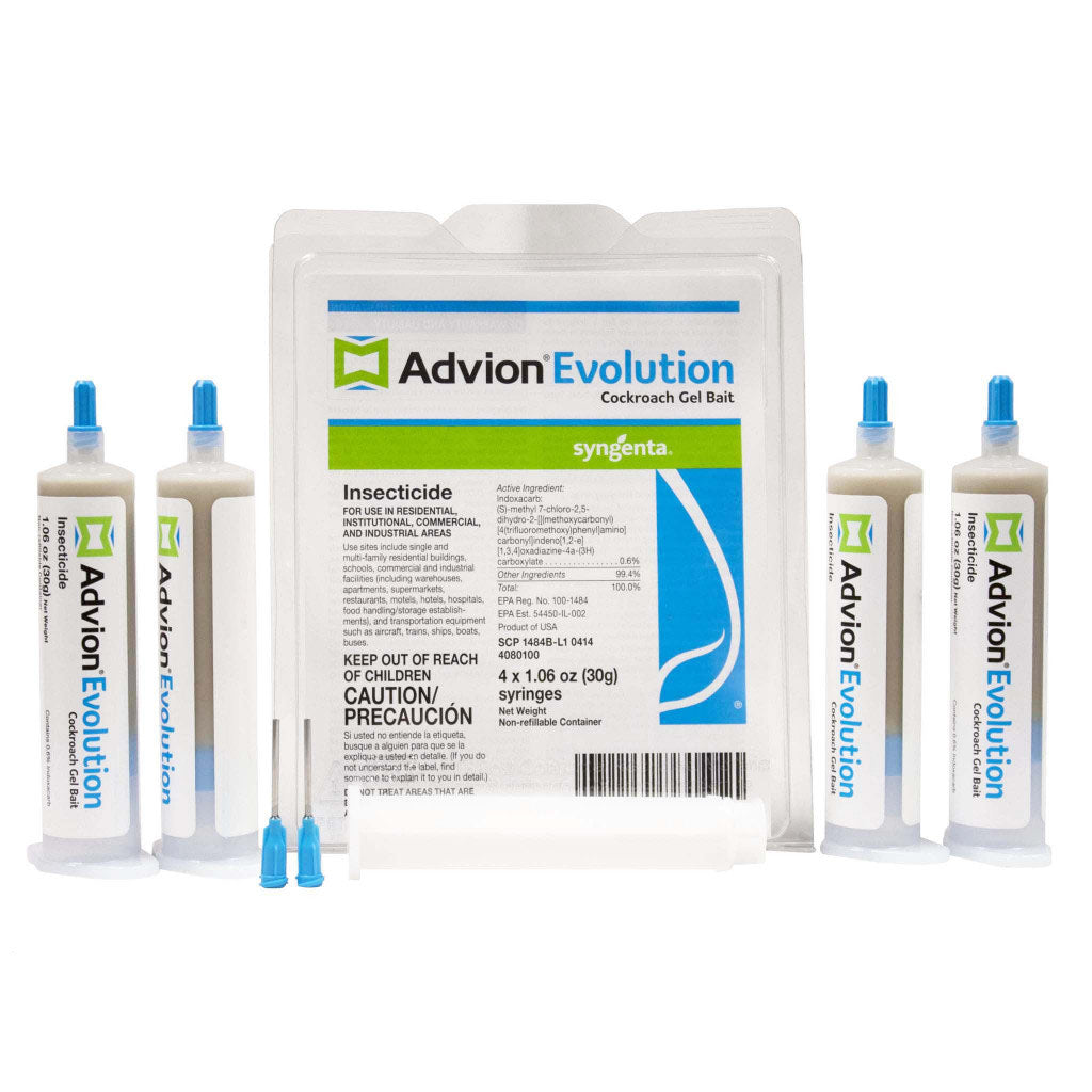 Advion Evolution Cockroach Gel Bait box (4 tubes x 30 grams) - simple