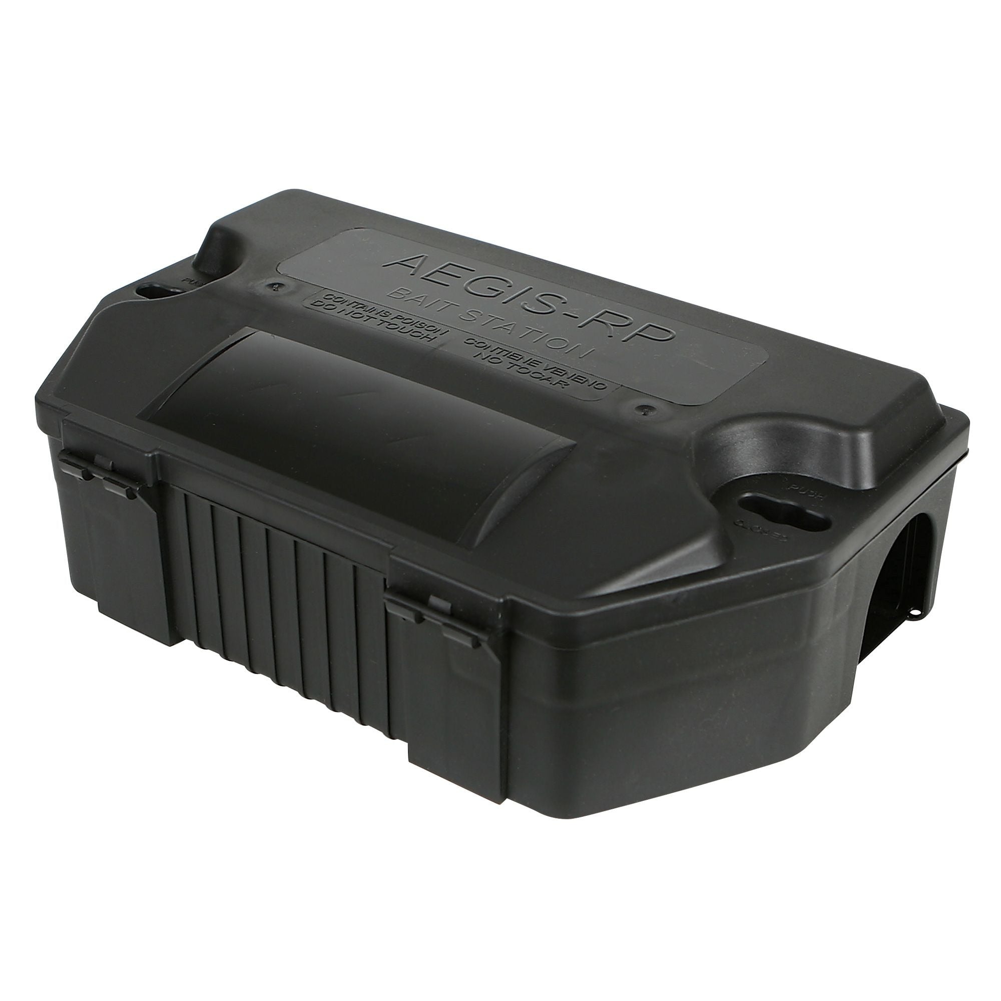 Aegis RP Locking Rodent Bait Station case (6 black stations) - simple