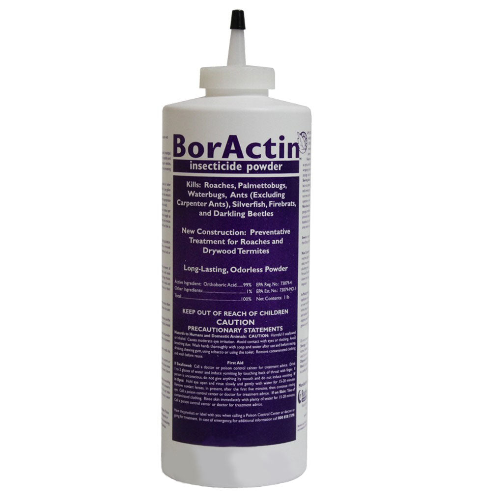 boric acid herbicide BorActin Insecticide Powder bottle (1 lb)