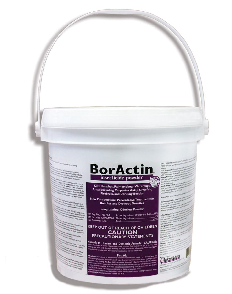 BorActin Insecticide Powder pail (5 lbs) - simple