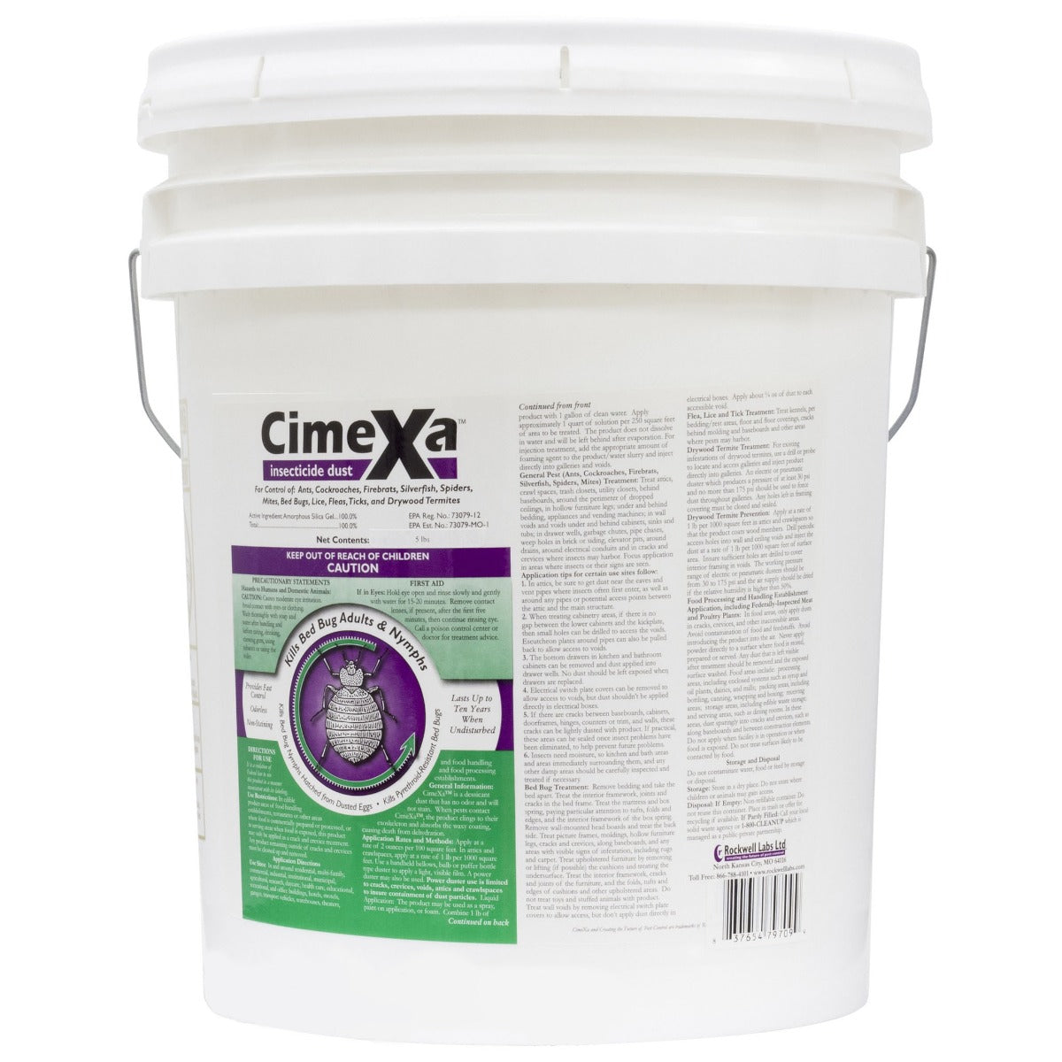 CimeXa Insecticide Dust pail (5 lbs) - simple