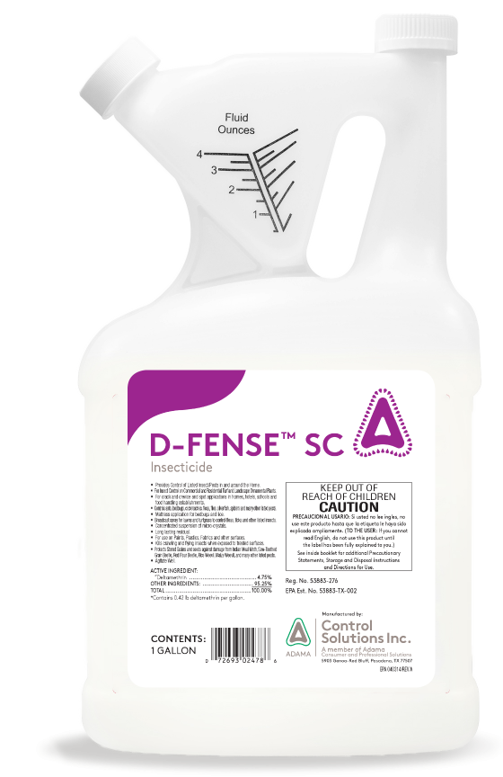 D-Fense SC Deltamethrin Insecticide-Gallon - simple