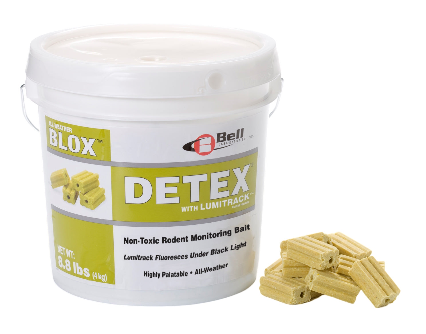 Detex All-Weather Blox with Lumitrack bucket (8.8 lbs) - simple