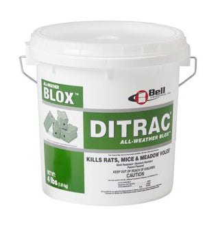 Ditrac All-Weather Blox pail (4 lbs) - simple