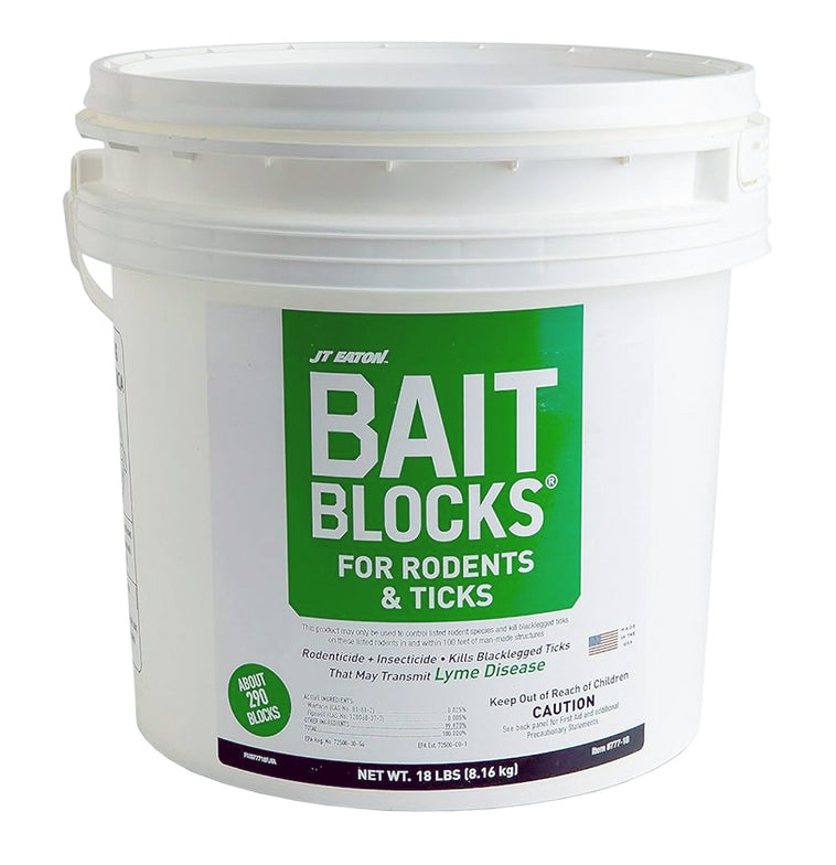 Bait Block For Rodents & Ticks bucket (18 lbs)