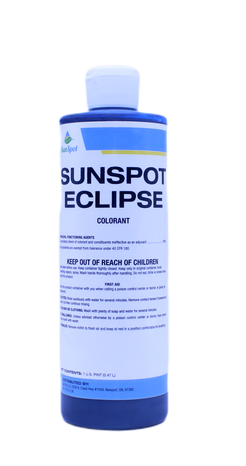 Eclipse Blue Spray Pattern Indicator
