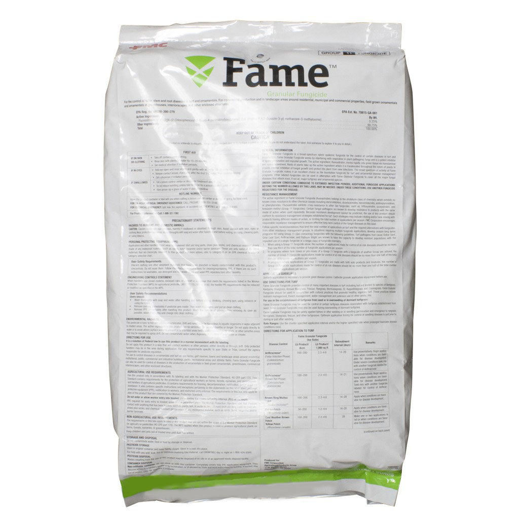 Fame Granular Fungicide pallet (80 x 25 lb bags) - simple