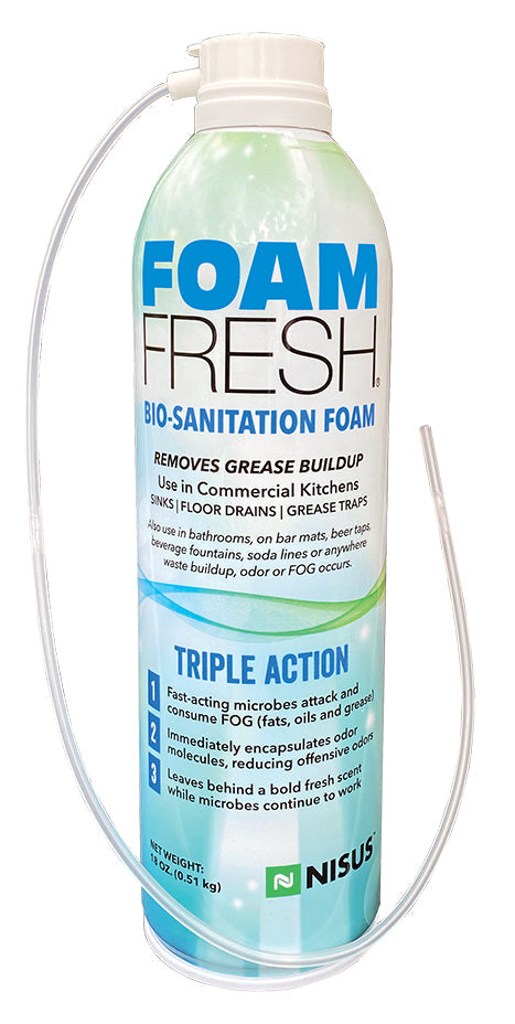 Foam Fresh Bio-Sanitation Foam can (18 oz) - simple