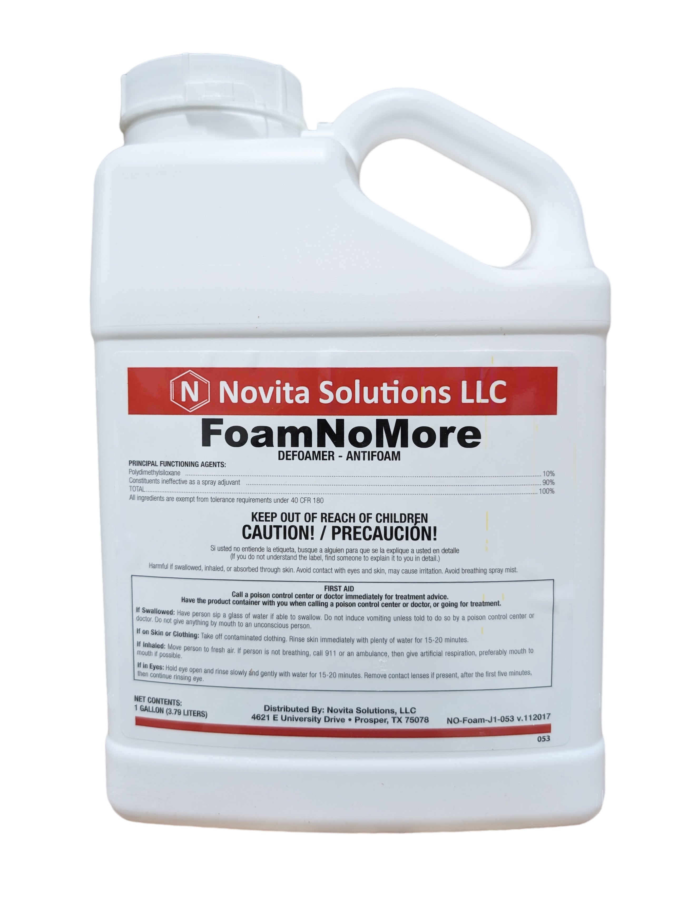 Novita Foam No More gallon (128 oz)