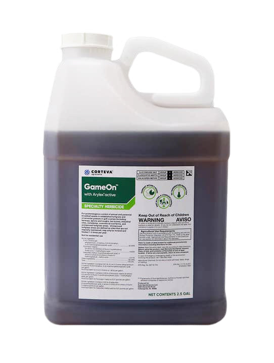agroxone herbicide GameOn Herbicide: Fast, Effective Broadleaf Weed Control for Nonresidential Turf
