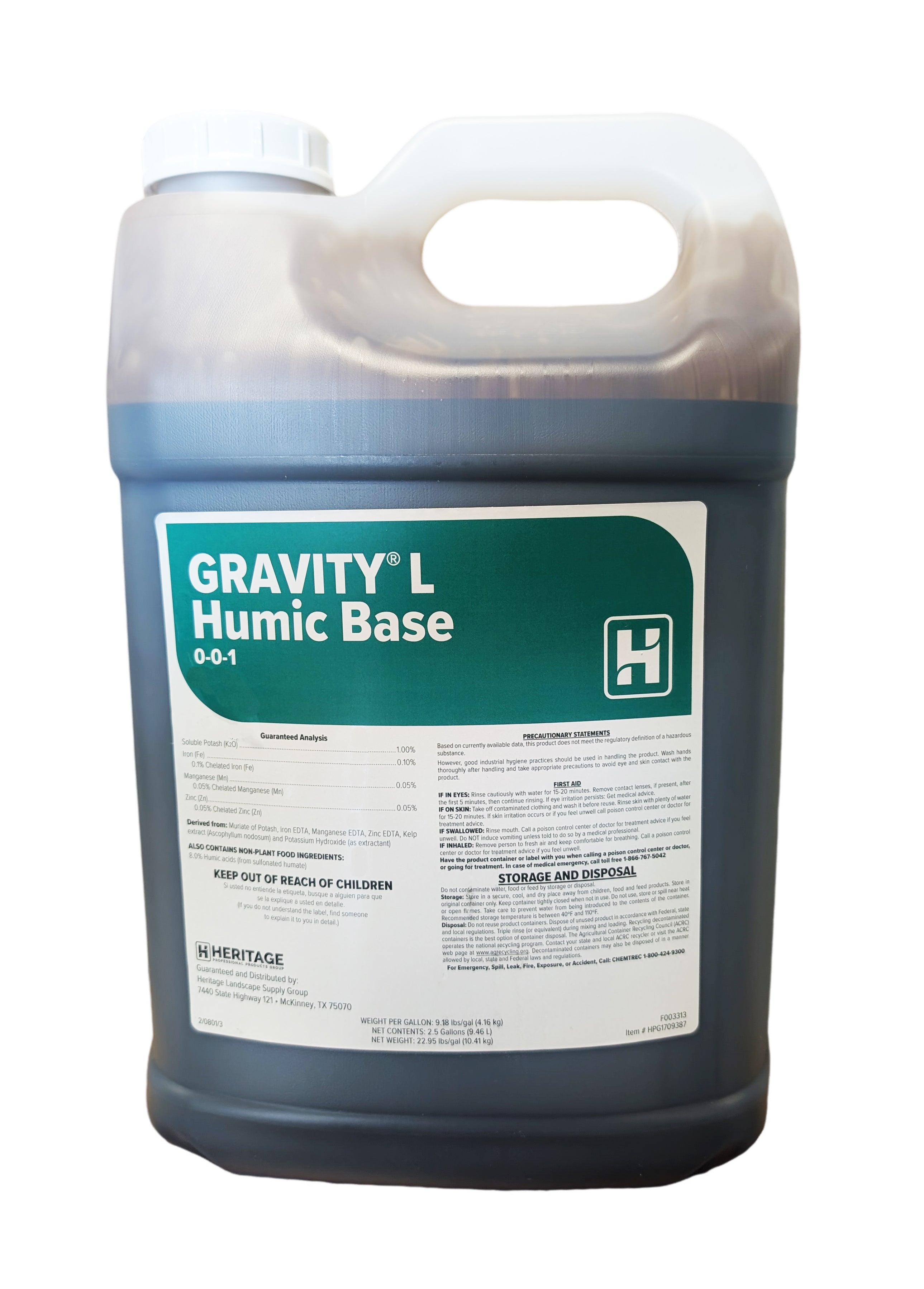 Gravity L Humic Base - grouped