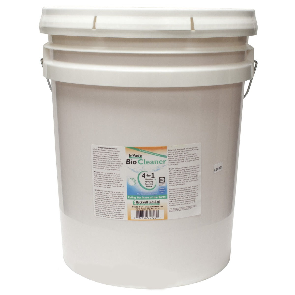 InVade Bio Cleaner pail (5 gals) - simple