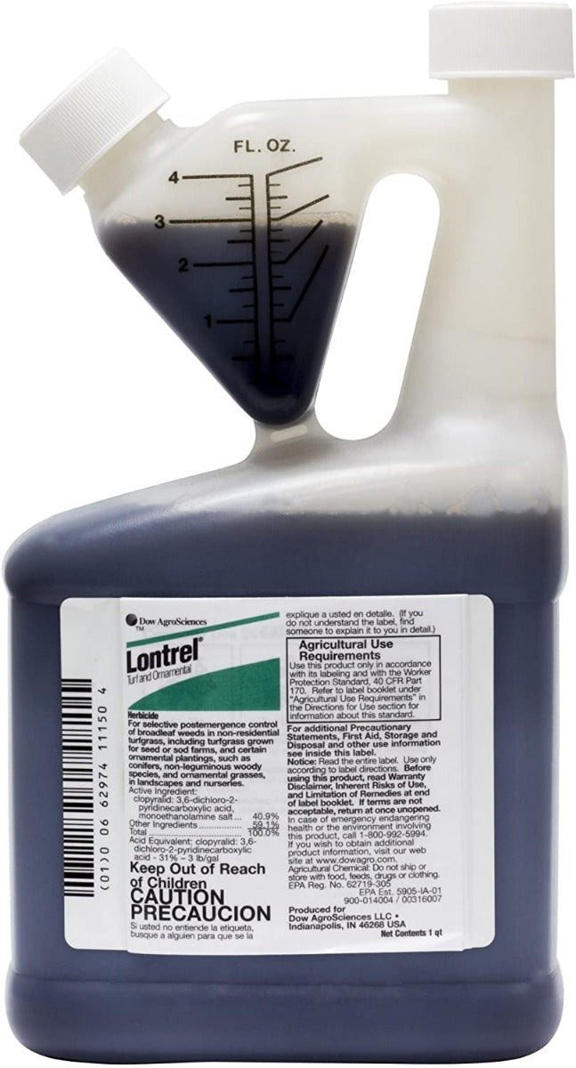 bull paspalum herbicide Lontrel Turf and Ornamental Herbicide quart (32 oz)