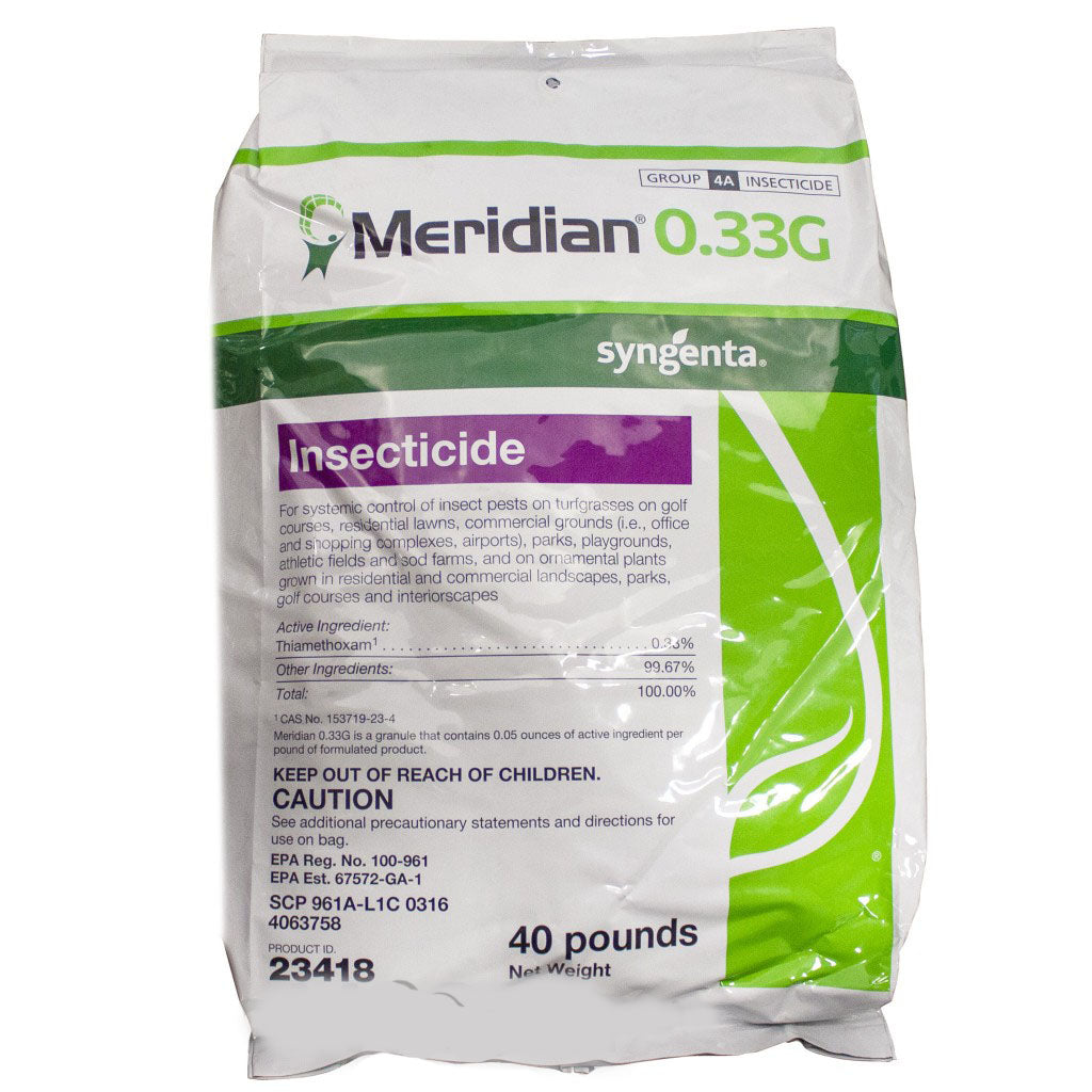 Meridian 0.33 G Insecticide bag (40 lbs) - simple