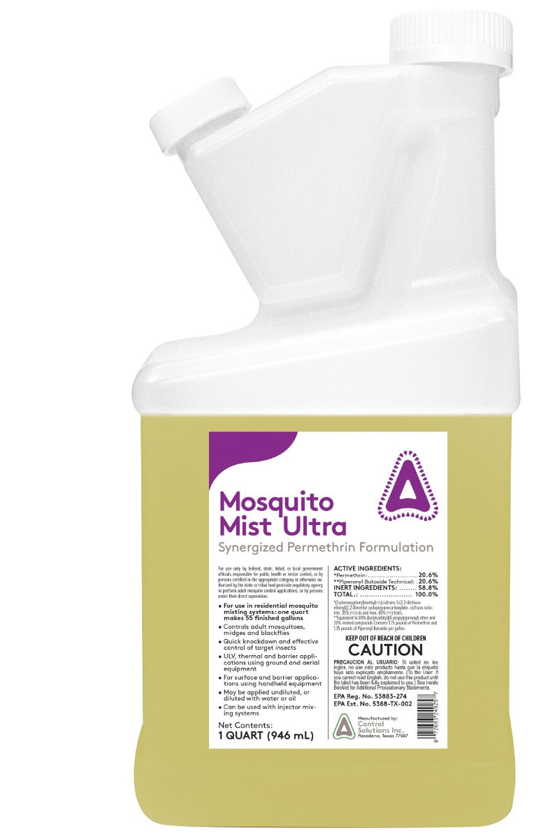 Mosquito Mist Ultra bottle (32 oz) - simple