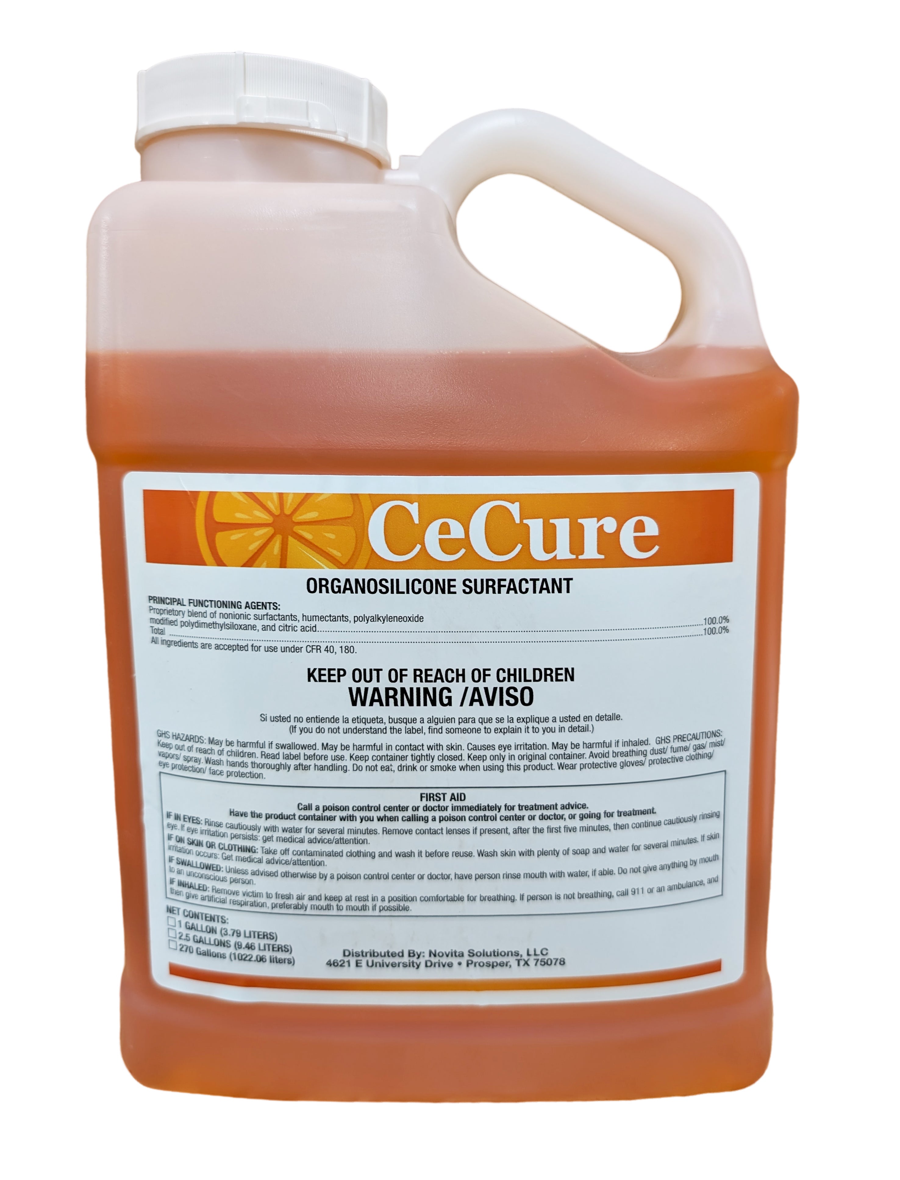 smoke herbicide Cecure Organosilicone Surfactant – Maximize Herbicide Performance 1 gal