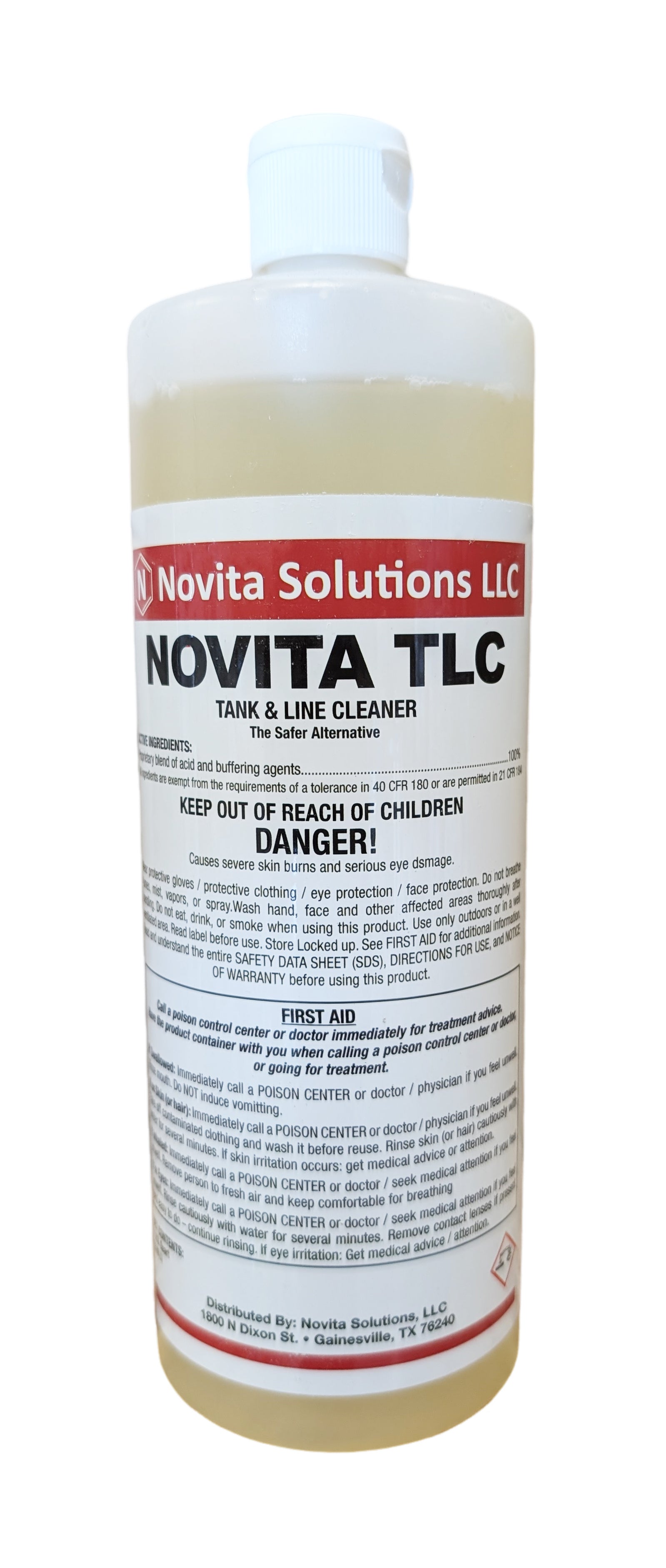 Novita Tank and Line Cleaner (TLC) quart (32 oz)