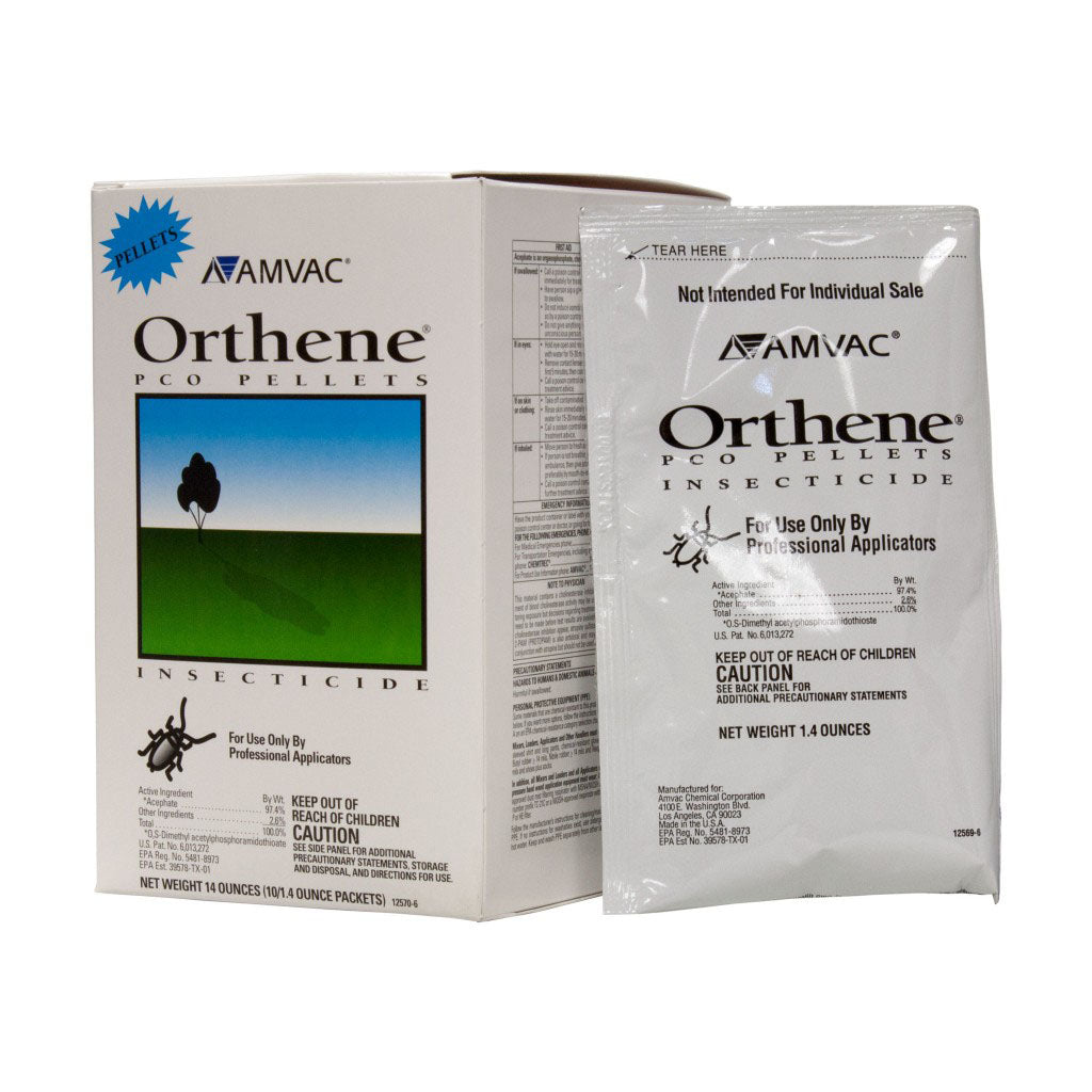 Orthene PCO Pellets box (10 x 1.4 oz packets) - simple