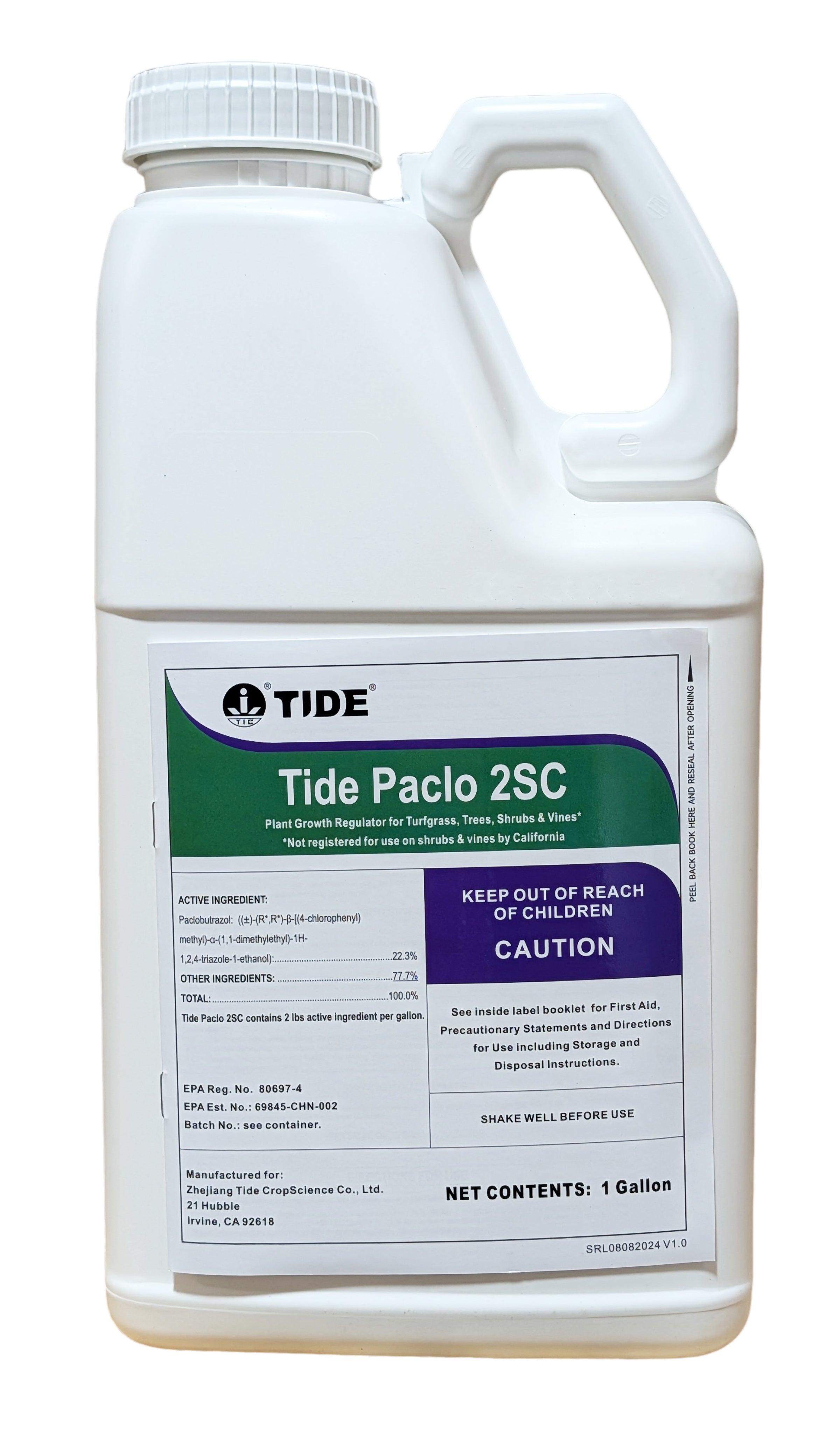 Tide Paclo 2SC Growth Regulator gallon (128 oz)