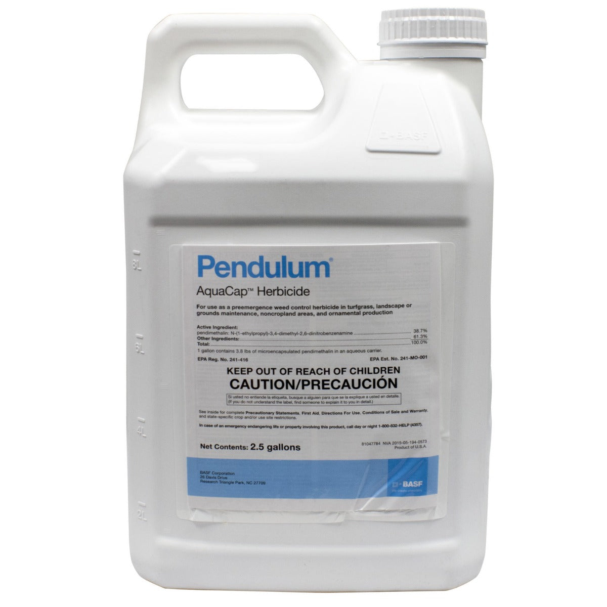 pennant herbicide Pendulum AquaCap Herbicide – Preemergent Weed Control for Turf & Ornamentals