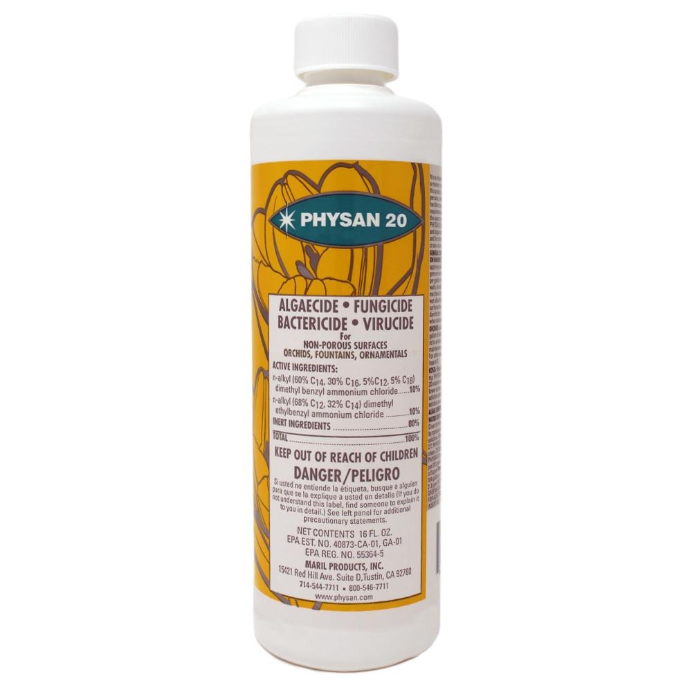 Physan 20 Disinfectant bottle (16 oz) - simple