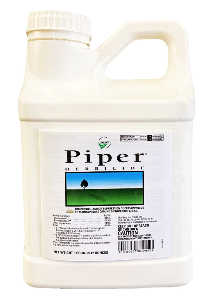 Piper Herbicide bottle (3.75 lbs) - simple