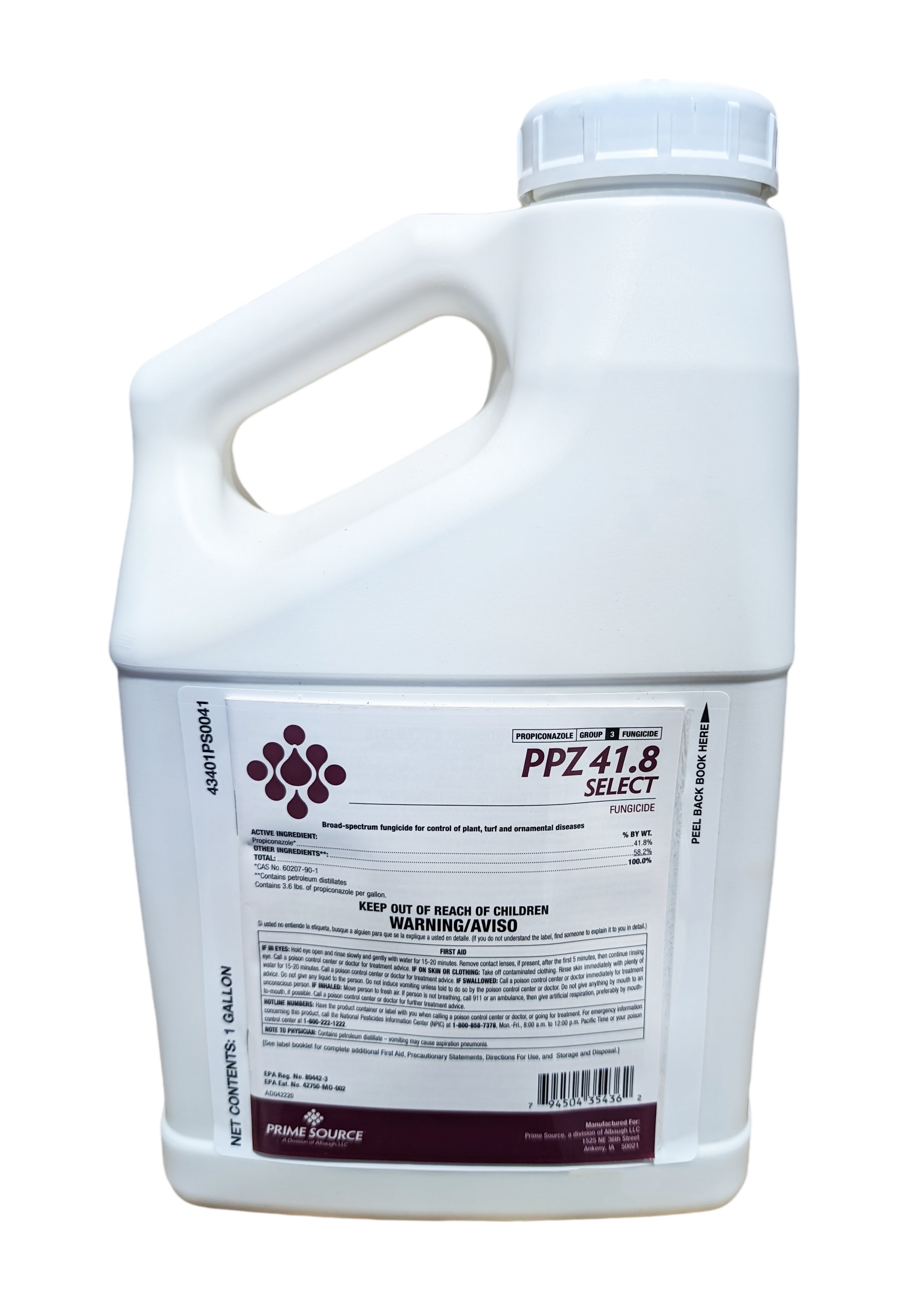 PPZ 41.8 Select gallon (128 oz) - simple
