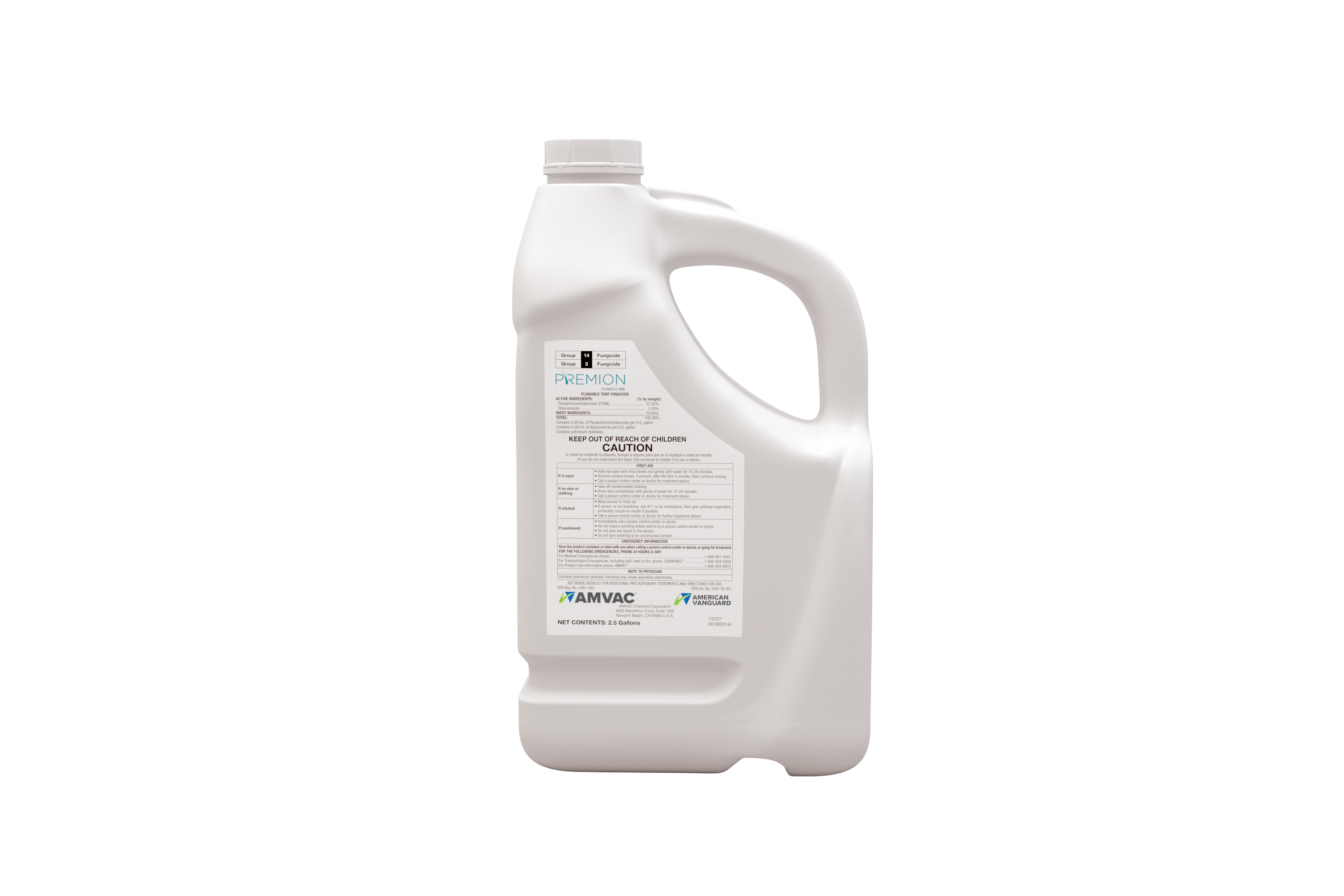 Premion Turf Fungicide jug (2.5 gal) - simple