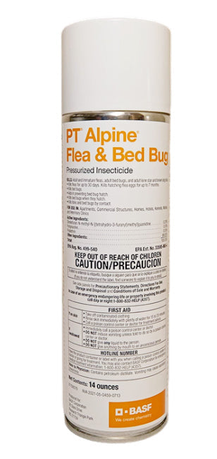 PT Alpine Flea and Bed Bug Aerosol can (14 oz)