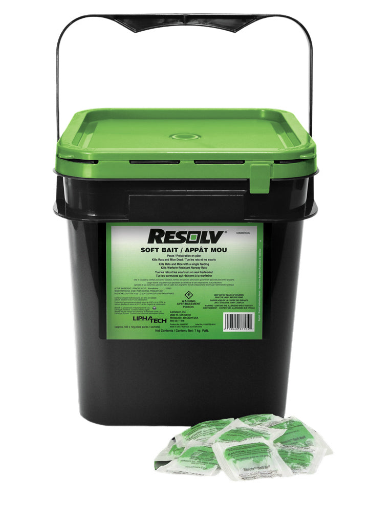 Resolv Soft Bait Rodenticide pail (16 lb)