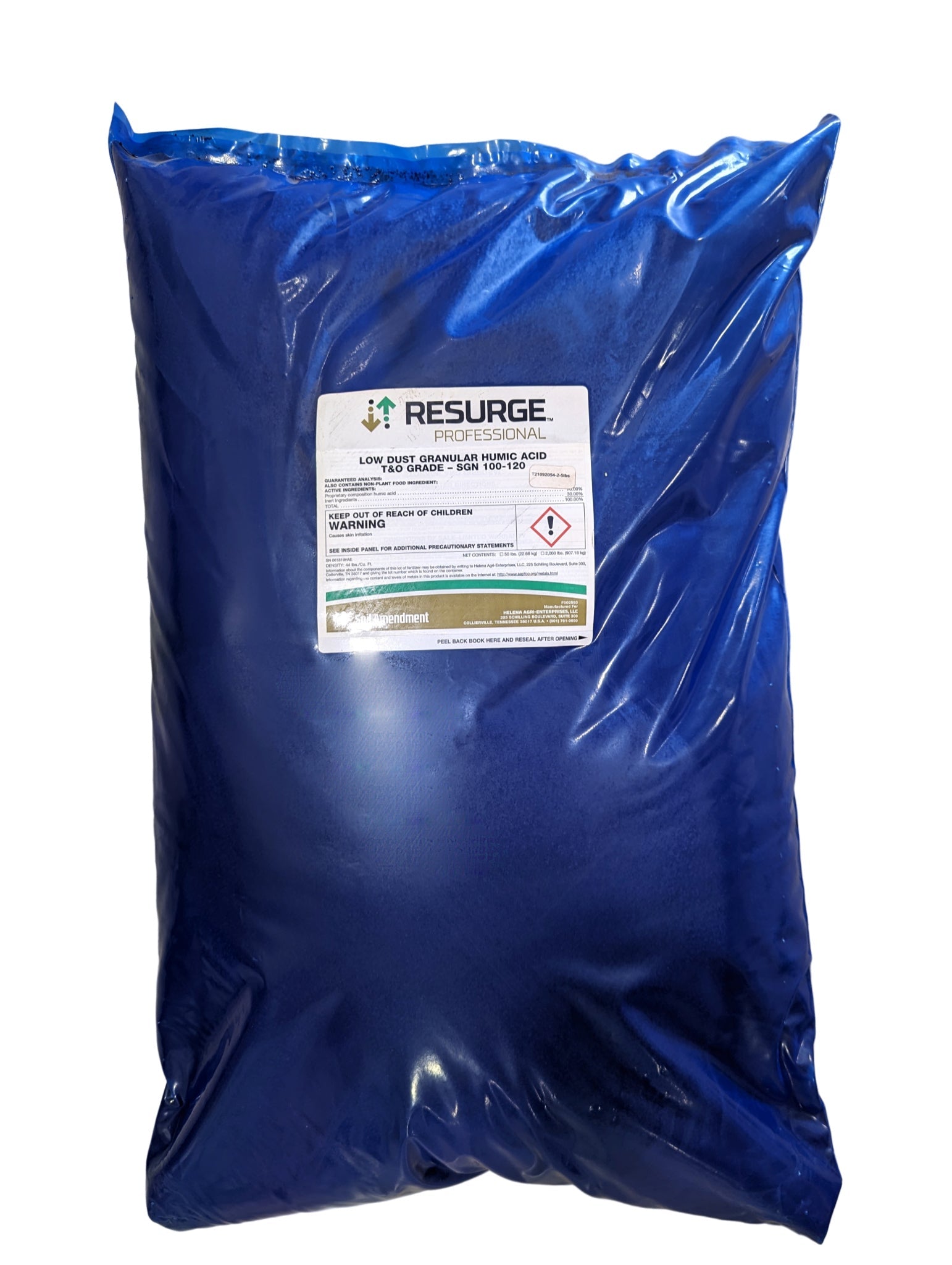 Resurge Professional granular humic acid bag (50 lbs) - simple