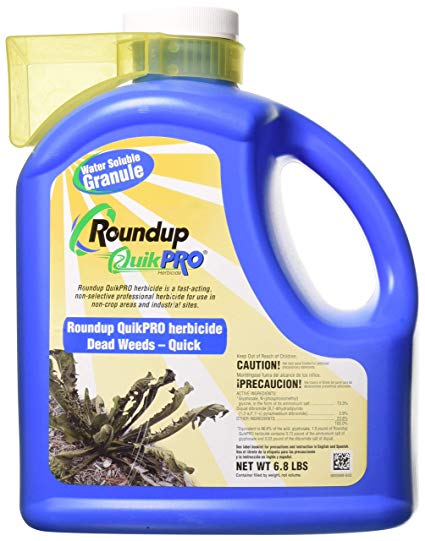 Roundup Quikpro-6.8 lb bottle - simple