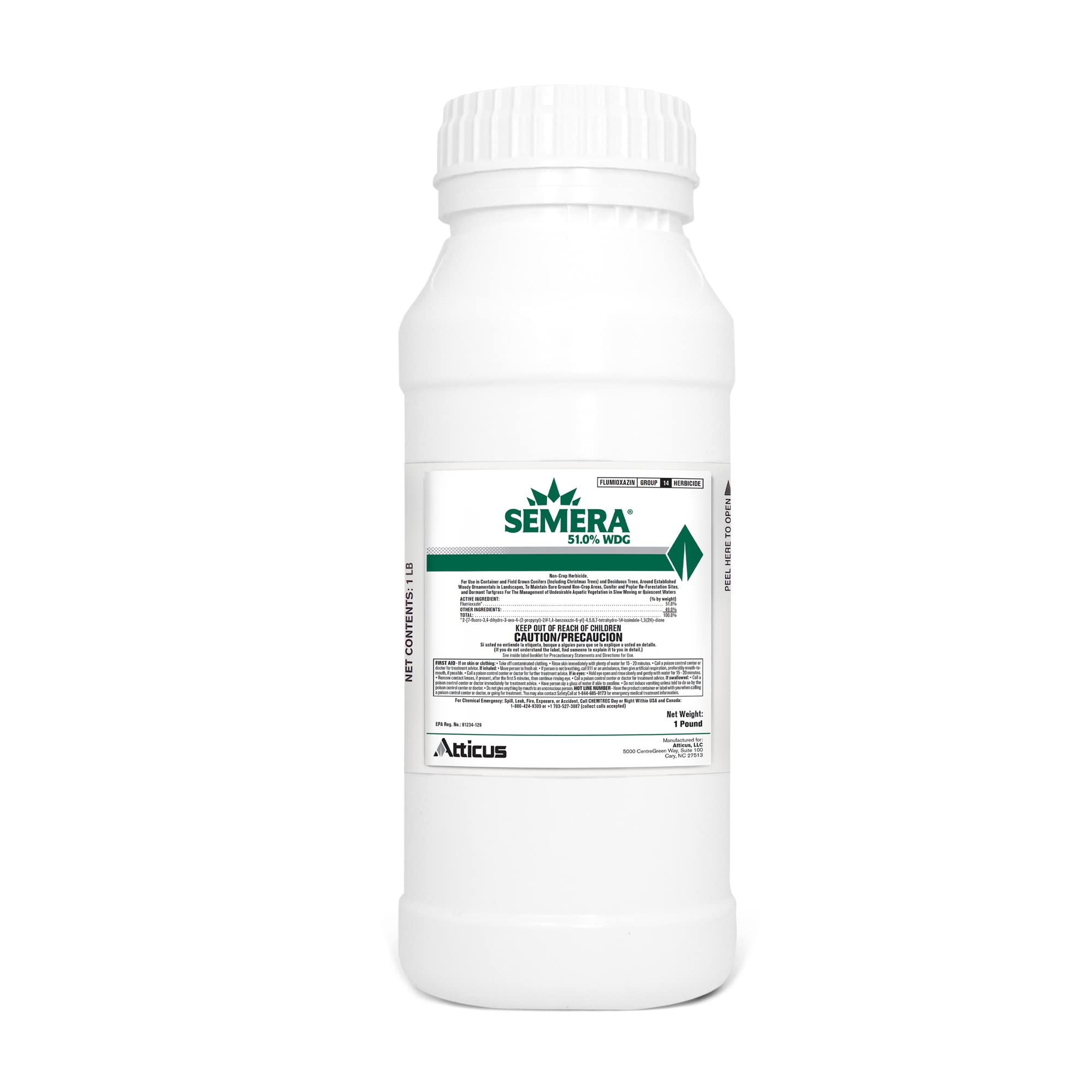 group 14 herbicide Semera 51% WDG – Pre & Post-Emergent Weed & Aquatic Control 1 lb
