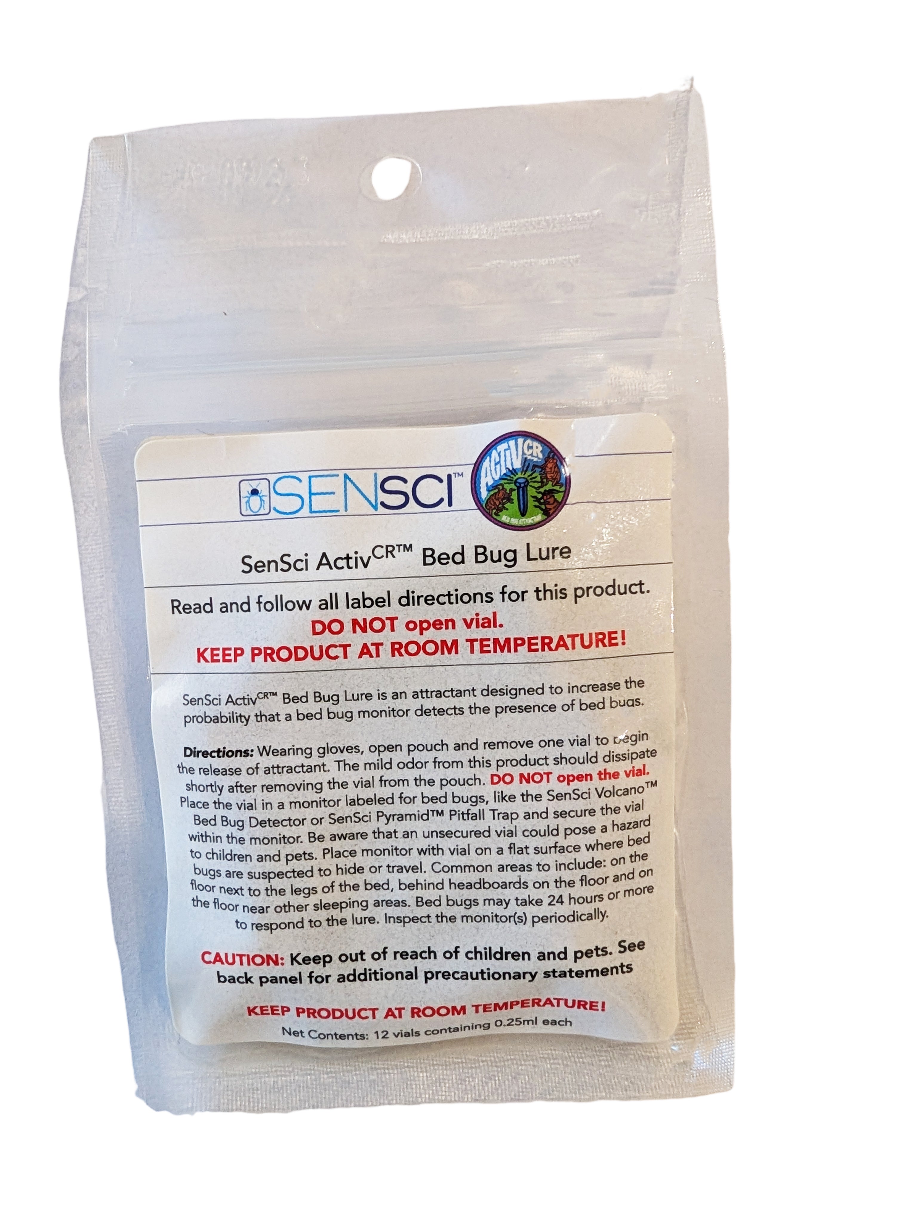 monitor herbicide label SenSci Activ Bed Bug Lures pack (12 lures)
