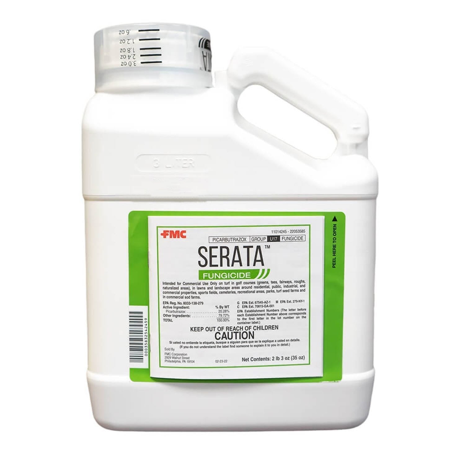 Serata Fungicide bottle (35 oz) - simple