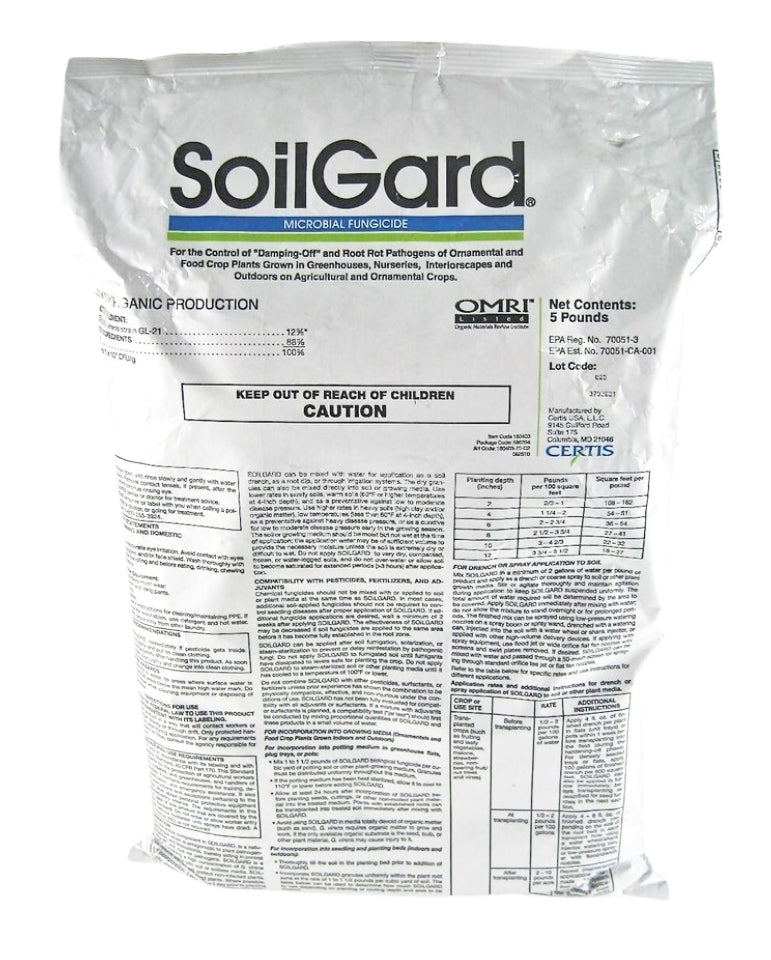 Soilgard 12G bag (5 lbs) - simple