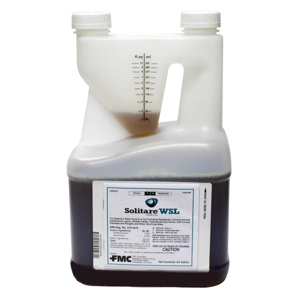 solitaire herbicide label Solitare WSL Herbicide – Broadleaf, Sedge & Crabgrass Control (2.5 Gal)