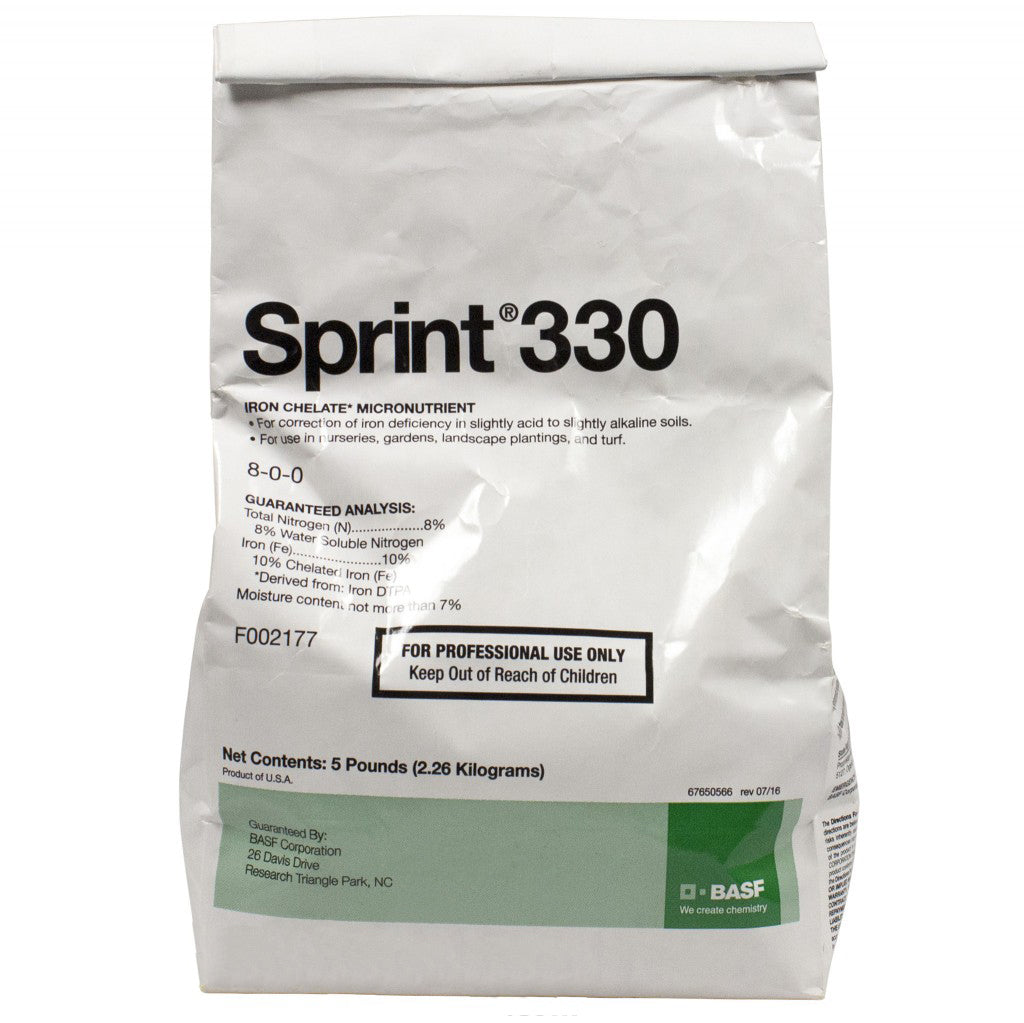 iron chelate herbicide Sprint 330 Chelated Iron