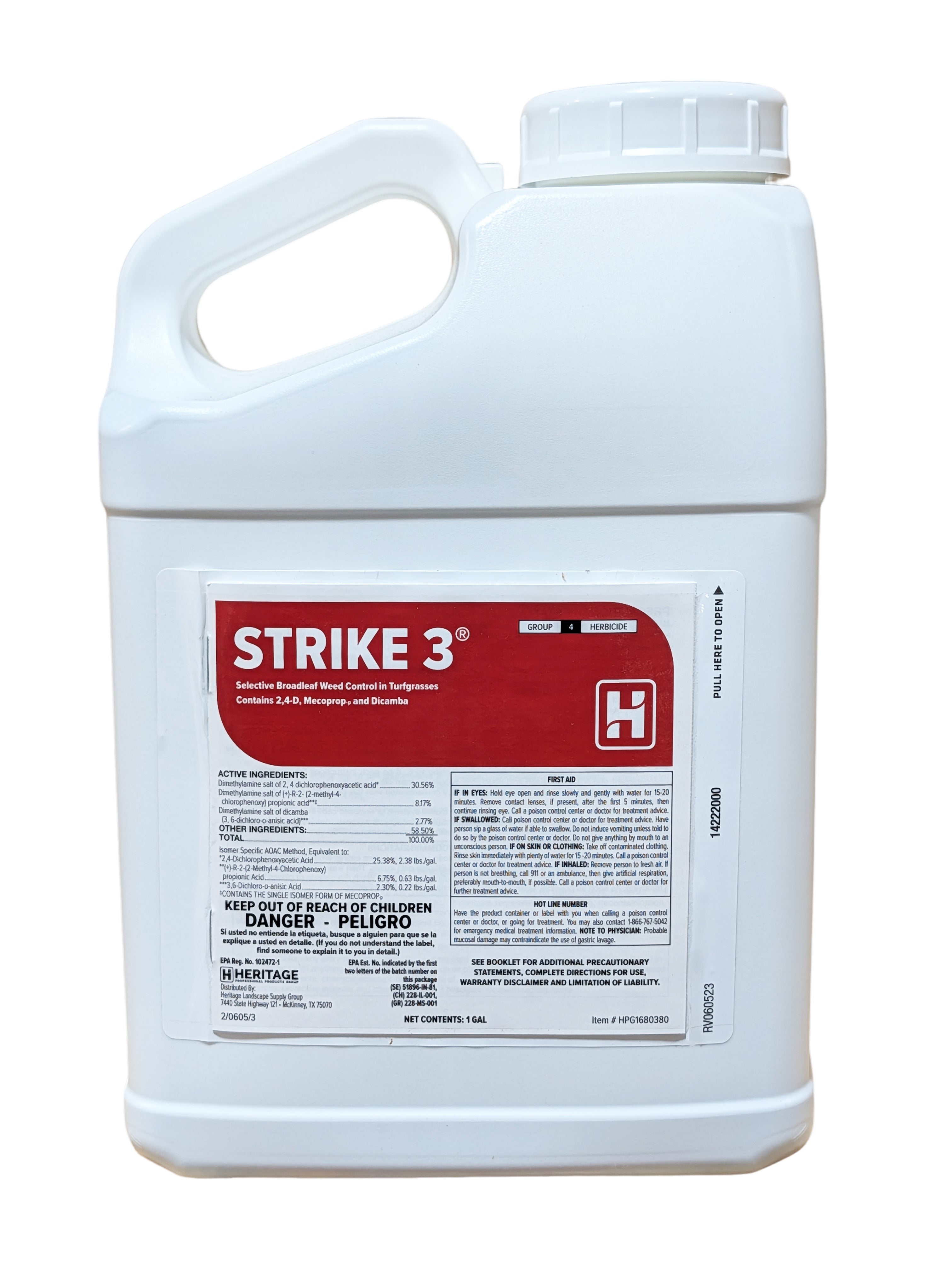 Strike 3 Herbicide for Broadleaf Weed Control gallon (128 oz)