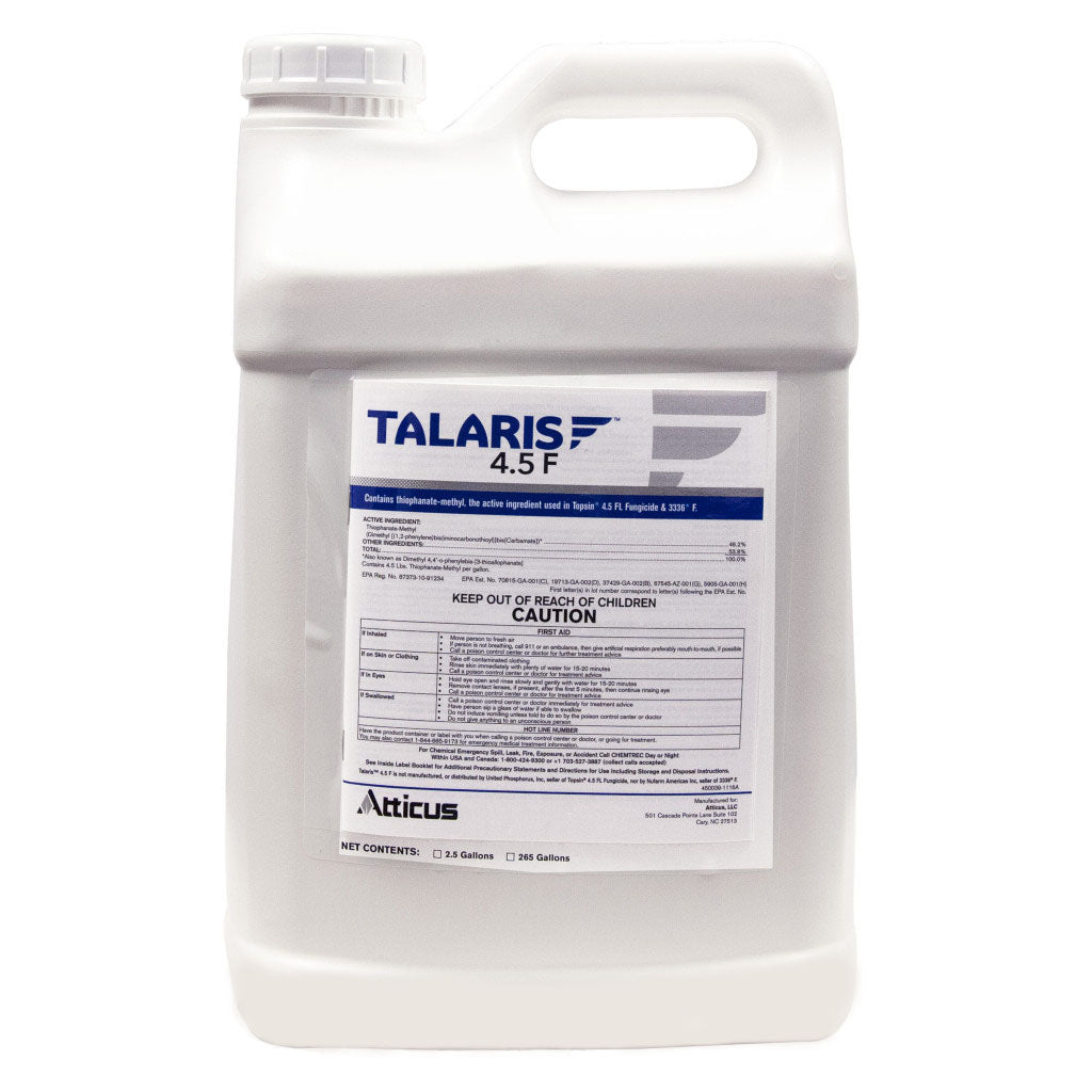 Talaris 4.5 F Fungicide jug (2.5 gallon) - simple