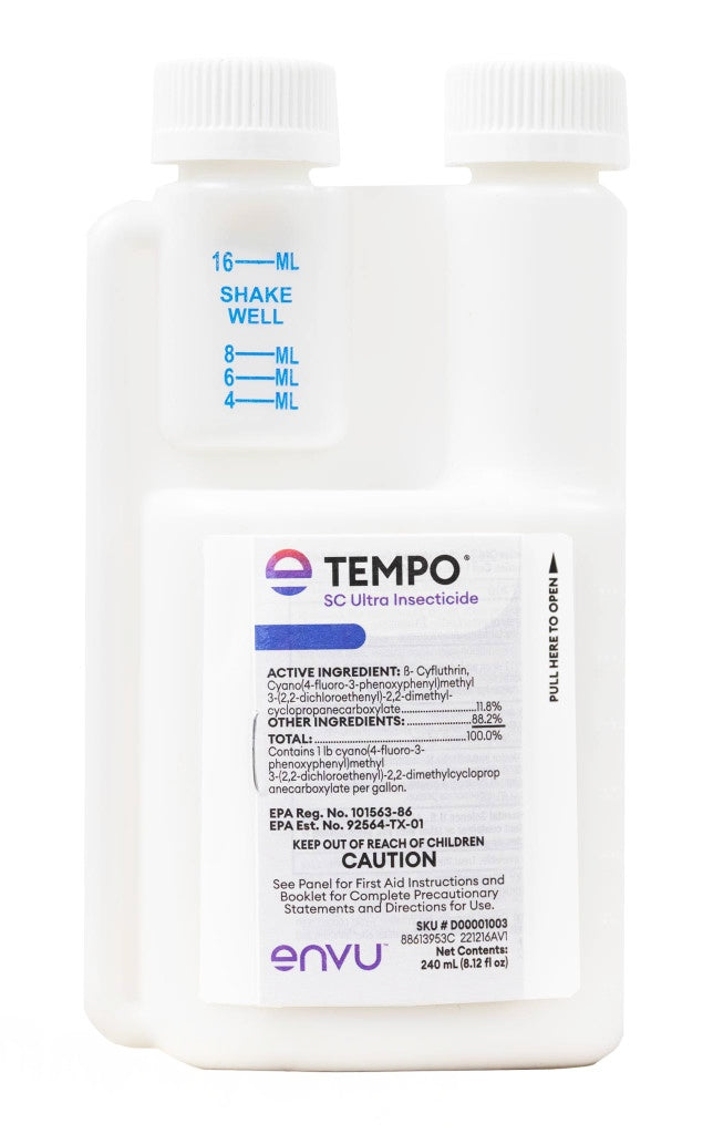 q4 plus herbicide mixing rates Tempo SC Ultra Insecticide – Beta Cyfluthrin Pest Control